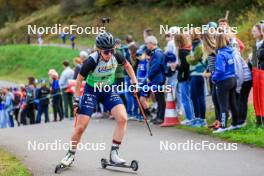 19.10.2024, Arcon, France (FRA): Fany Bertrand (FRA) - Biathlon Samse Summer Tour, sprint, Arcon (FRA). www.nordicfocus.com. © Manzoni/NordicFocus. Every downloaded picture is fee-liable.