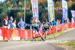 19.10.2024, Arcon, France (FRA): Sophie Chauveau (FRA) - Biathlon Samse Summer Tour, sprint, Arcon (FRA). www.nordicfocus.com. © Manzoni/NordicFocus. Every downloaded picture is fee-liable.