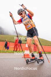 19.10.2024, Arcon, France (FRA): Romane Ottenheimer De Gail (FRA) - Biathlon Samse Summer Tour, sprint, Arcon (FRA). www.nordicfocus.com. © Manzoni/NordicFocus. Every downloaded picture is fee-liable.