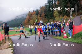 19.10.2024, Arcon, France (FRA): Antonin Soulie (FRA) - Biathlon Samse Summer Tour, sprint, Arcon (FRA). www.nordicfocus.com. © Manzoni/NordicFocus. Every downloaded picture is fee-liable.