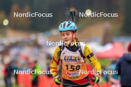 19.10.2024, Arcon, France (FRA): Justine Gabriel (BEL) - Biathlon Samse Summer Tour, sprint, Arcon (FRA). www.nordicfocus.com. © Manzoni/NordicFocus. Every downloaded picture is fee-liable.