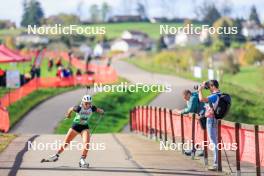 19.10.2024, Arcon, France (FRA): Liz-Thi Lamour (FRA) - Biathlon Samse Summer Tour, sprint, Arcon (FRA). www.nordicfocus.com. © Manzoni/NordicFocus. Every downloaded picture is fee-liable.