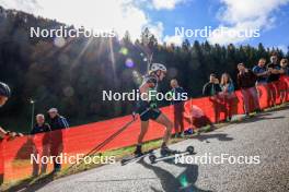 19.10.2024, Arcon, France (FRA): Eve Bouvard (BEL) - Biathlon Samse Summer Tour, sprint, Arcon (FRA). www.nordicfocus.com. © Manzoni/NordicFocus. Every downloaded picture is fee-liable.