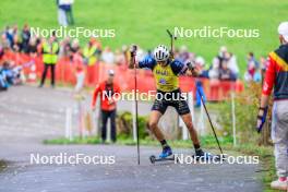 19.10.2024, Arcon, France (FRA): Eric Perrot (FRA) - Biathlon Samse Summer Tour, sprint, Arcon (FRA). www.nordicfocus.com. © Manzoni/NordicFocus. Every downloaded picture is fee-liable.