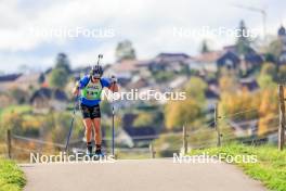 19.10.2024, Arcon, France (FRA): Antonin Guigonnat (FRA) - Biathlon Samse Summer Tour, sprint, Arcon (FRA). www.nordicfocus.com. © Manzoni/NordicFocus. Every downloaded picture is fee-liable.