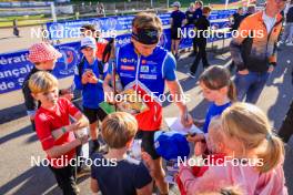 19.10.2024, Arcon, France (FRA): Fabien Claude (FRA) - Biathlon Samse Summer Tour, sprint, Arcon (FRA). www.nordicfocus.com. © Manzoni/NordicFocus. Every downloaded picture is fee-liable.