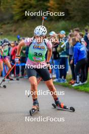 19.10.2024, Arcon, France (FRA): Caroline Colombo (FRA) - Biathlon Samse Summer Tour, sprint, Arcon (FRA). www.nordicfocus.com. © Manzoni/NordicFocus. Every downloaded picture is fee-liable.