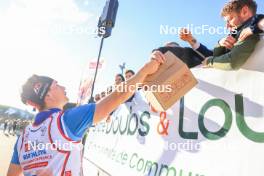 19.10.2024, Arcon, France (FRA): Fabien Claude (FRA) - Biathlon Samse Summer Tour, sprint, Arcon (FRA). www.nordicfocus.com. © Manzoni/NordicFocus. Every downloaded picture is fee-liable.