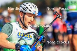 19.10.2024, Arcon, France (FRA): Fabien Claude (FRA) - Biathlon Samse Summer Tour, sprint, Arcon (FRA). www.nordicfocus.com. © Manzoni/NordicFocus. Every downloaded picture is fee-liable.