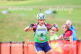 19.10.2024, Arcon, France (FRA): Justine Braisaz-Bouchet (FRA) - Biathlon Samse Summer Tour, sprint, Arcon (FRA). www.nordicfocus.com. © Manzoni/NordicFocus. Every downloaded picture is fee-liable.