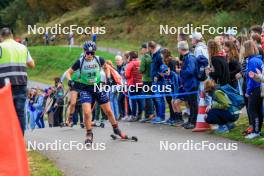 19.10.2024, Arcon, France (FRA): Chloe Chevalier (FRA) - Biathlon Samse Summer Tour, sprint, Arcon (FRA). www.nordicfocus.com. © Manzoni/NordicFocus. Every downloaded picture is fee-liable.