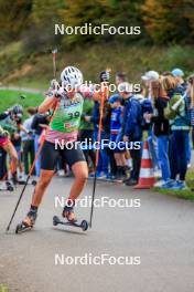 19.10.2024, Arcon, France (FRA): Caroline Colombo (FRA) - Biathlon Samse Summer Tour, sprint, Arcon (FRA). www.nordicfocus.com. © Manzoni/NordicFocus. Every downloaded picture is fee-liable.