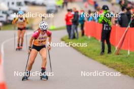 19.10.2024, Arcon, France (FRA): Janie Picard (FRA) - Biathlon Samse Summer Tour, sprint, Arcon (FRA). www.nordicfocus.com. © Manzoni/NordicFocus. Every downloaded picture is fee-liable.