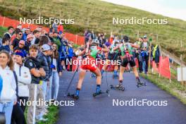 19.10.2024, Arcon, France (FRA): Joanne Weiss (FRA) - Biathlon Samse Summer Tour, sprint, Arcon (FRA). www.nordicfocus.com. © Manzoni/NordicFocus. Every downloaded picture is fee-liable.