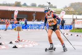 19.10.2024, Arcon, France (FRA): Carrie Trouilleau (FRA) - Biathlon Samse Summer Tour, sprint, Arcon (FRA). www.nordicfocus.com. © Manzoni/NordicFocus. Every downloaded picture is fee-liable.