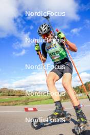 19.10.2024, Arcon, France (FRA): Marvin Guettler (GER) - Biathlon Samse Summer Tour, sprint, Arcon (FRA). www.nordicfocus.com. © Manzoni/NordicFocus. Every downloaded picture is fee-liable.