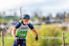 19.10.2024, Arcon, France (FRA): Quentin Fillon Maillet (FRA) - Biathlon Samse Summer Tour, sprint, Arcon (FRA). www.nordicfocus.com. © Manzoni/NordicFocus. Every downloaded picture is fee-liable.