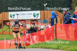 19.10.2024, Arcon, France (FRA): Gianina Piller (SUI) - Biathlon Samse Summer Tour, sprint, Arcon (FRA). www.nordicfocus.com. © Manzoni/NordicFocus. Every downloaded picture is fee-liable.