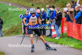 19.10.2024, Arcon, France (FRA): Adrian Dorel (FRA) - Biathlon Samse Summer Tour, sprint, Arcon (FRA). www.nordicfocus.com. © Manzoni/NordicFocus. Every downloaded picture is fee-liable.