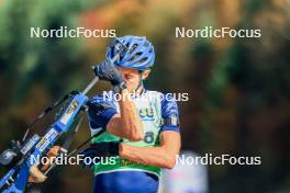 19.10.2024, Arcon, France (FRA): Theo Guiraud Poillot (FRA) - Biathlon Samse Summer Tour, sprint, Arcon (FRA). www.nordicfocus.com. © Manzoni/NordicFocus. Every downloaded picture is fee-liable.