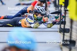 19.10.2024, Arcon, France (FRA): Emmy Lagnier (FRA) - Biathlon Samse Summer Tour, sprint, Arcon (FRA). www.nordicfocus.com. © Manzoni/NordicFocus. Every downloaded picture is fee-liable.