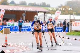 19.10.2024, Arcon, France (FRA): Melina Caldara (FRA) - Biathlon Samse Summer Tour, sprint, Arcon (FRA). www.nordicfocus.com. © Manzoni/NordicFocus. Every downloaded picture is fee-liable.