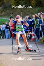 19.10.2024, Arcon, France (FRA): Juliane Jacob (FRA) - Biathlon Samse Summer Tour, sprint, Arcon (FRA). www.nordicfocus.com. © Manzoni/NordicFocus. Every downloaded picture is fee-liable.