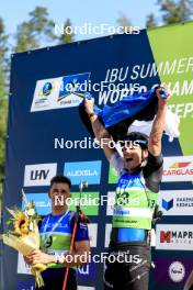 25.08.2024, Otepaeae, Estonia (EST): Rene Zahkna (EST) - IBU Summer Biathlon World Championships, mass men, Otepaeae (EST). www.nordicfocus.com. © Manzoni/NordicFocus. Every downloaded picture is fee-liable.