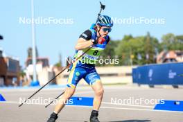 25.08.2024, Otepaeae, Estonia (EST): Oscar Andersson (SWE) - IBU Summer Biathlon World Championships, mass men, Otepaeae (EST). www.nordicfocus.com. © Manzoni/NordicFocus. Every downloaded picture is fee-liable.