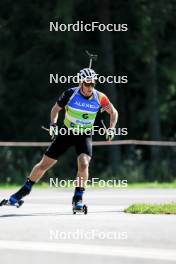 25.08.2024, Otepaeae, Estonia (EST): Thierry Langer (BEL) - IBU Summer Biathlon World Championships, mass men, Otepaeae (EST). www.nordicfocus.com. © Manzoni/NordicFocus. Every downloaded picture is fee-liable.