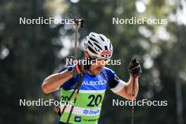 25.08.2024, Otepaeae, Estonia (EST): Olli Hiidensalo (FIN) - IBU Summer Biathlon World Championships, mass men, Otepaeae (EST). www.nordicfocus.com. © Manzoni/NordicFocus. Every downloaded picture is fee-liable.