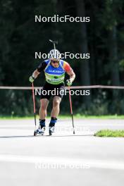 25.08.2024, Otepaeae, Estonia (EST): Thierry Langer (BEL) - IBU Summer Biathlon World Championships, mass men, Otepaeae (EST). www.nordicfocus.com. © Manzoni/NordicFocus. Every downloaded picture is fee-liable.