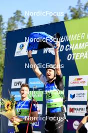 25.08.2024, Otepaeae, Estonia (EST): Rene Zahkna (EST) - IBU Summer Biathlon World Championships, mass men, Otepaeae (EST). www.nordicfocus.com. © Manzoni/NordicFocus. Every downloaded picture is fee-liable.