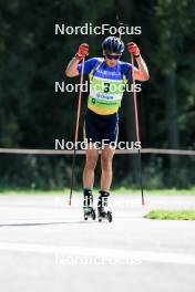 25.08.2024, Otepaeae, Estonia (EST): Artem Tyshchenko (UKR) - IBU Summer Biathlon World Championships, mass men, Otepaeae (EST). www.nordicfocus.com. © Manzoni/NordicFocus. Every downloaded picture is fee-liable.