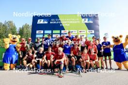 25.08.2024, Otepaeae, Estonia (EST): Tomas Mikyska (CZE) - IBU Summer Biathlon World Championships, mass men, Otepaeae (EST). www.nordicfocus.com. © Manzoni/NordicFocus. Every downloaded picture is fee-liable.