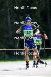 25.08.2024, Otepaeae, Estonia (EST): Alfred Eriksson (SWE) - IBU Summer Biathlon World Championships, mass men, Otepaeae (EST). www.nordicfocus.com. © Manzoni/NordicFocus. Every downloaded picture is fee-liable.