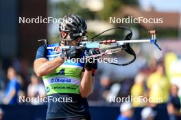 25.08.2024, Otepaeae, Estonia (EST): Emilien Claude (FRA) - IBU Summer Biathlon World Championships, mass men, Otepaeae (EST). www.nordicfocus.com. © Manzoni/NordicFocus. Every downloaded picture is fee-liable.