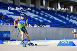 25.08.2024, Otepaeae, Estonia (EST): Maksim Fomin (LTU) - IBU Summer Biathlon World Championships, mass men, Otepaeae (EST). www.nordicfocus.com. © Manzoni/NordicFocus. Every downloaded picture is fee-liable.