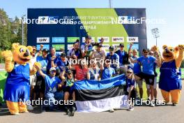 25.08.2024, Otepaeae, Estonia (EST): Rene Zahkna (EST) - IBU Summer Biathlon World Championships, mass men, Otepaeae (EST). www.nordicfocus.com. © Manzoni/NordicFocus. Every downloaded picture is fee-liable.