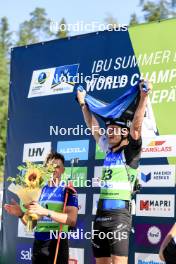 25.08.2024, Otepaeae, Estonia (EST): Rene Zahkna (EST) - IBU Summer Biathlon World Championships, mass men, Otepaeae (EST). www.nordicfocus.com. © Manzoni/NordicFocus. Every downloaded picture is fee-liable.