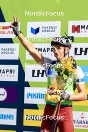 25.08.2024, Otepaeae, Estonia (EST): Andrejs Rastorgujevs (LAT) - IBU Summer Biathlon World Championships, mass men, Otepaeae (EST). www.nordicfocus.com. © Manzoni/NordicFocus. Every downloaded picture is fee-liable.