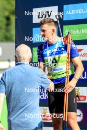 25.08.2024, Otepaeae, Estonia (EST): Jonas Marecek (CZE) - IBU Summer Biathlon World Championships, mass men, Otepaeae (EST). www.nordicfocus.com. © Manzoni/NordicFocus. Every downloaded picture is fee-liable.