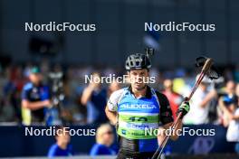 25.08.2024, Otepaeae, Estonia (EST): Rene Zahkna (EST) - IBU Summer Biathlon World Championships, mass men, Otepaeae (EST). www.nordicfocus.com. © Manzoni/NordicFocus. Every downloaded picture is fee-liable.