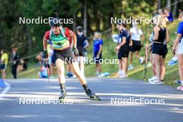 25.08.2024, Otepaeae, Estonia (EST): Lucie Charvatova (CZE) - IBU Summer Biathlon World Championships, mass women, Otepaeae (EST). www.nordicfocus.com. © Manzoni/NordicFocus. Every downloaded picture is fee-liable.