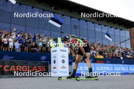 25.08.2024, Otepaeae, Estonia (EST): Lucie Charvatova (CZE) - IBU Summer Biathlon World Championships, mass women, Otepaeae (EST). www.nordicfocus.com. © Manzoni/NordicFocus. Every downloaded picture is fee-liable.