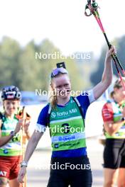 25.08.2024, Otepaeae, Estonia (EST): Suvi Minkkinen (FIN) - IBU Summer Biathlon World Championships, mass women, Otepaeae (EST). www.nordicfocus.com. © Manzoni/NordicFocus. Every downloaded picture is fee-liable.