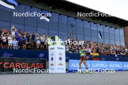 25.08.2024, Otepaeae, Estonia (EST): Baiba Bendika (LAT) - IBU Summer Biathlon World Championships, mass women, Otepaeae (EST). www.nordicfocus.com. © Manzoni/NordicFocus. Every downloaded picture is fee-liable.