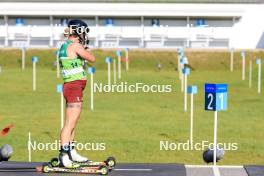 25.08.2024, Otepaeae, Estonia (EST): Baiba Bendika (LAT) - IBU Summer Biathlon World Championships, mass women, Otepaeae (EST). www.nordicfocus.com. © Manzoni/NordicFocus. Every downloaded picture is fee-liable.