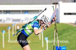 25.08.2024, Otepaeae, Estonia (EST): Suvi Minkkinen (FIN) - IBU Summer Biathlon World Championships, mass women, Otepaeae (EST). www.nordicfocus.com. © Manzoni/NordicFocus. Every downloaded picture is fee-liable.