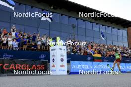 25.08.2024, Otepaeae, Estonia (EST): Baiba Bendika (LAT) - IBU Summer Biathlon World Championships, mass women, Otepaeae (EST). www.nordicfocus.com. © Manzoni/NordicFocus. Every downloaded picture is fee-liable.